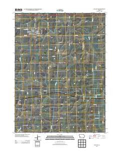 Walnut Iowa Historical topographic map, 1:24000 scale, 7.5 X 7.5 Minute, Year 2013
