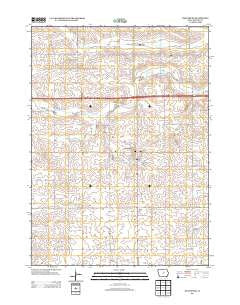 Wellsburg Iowa Historical topographic map, 1:24000 scale, 7.5 X 7.5 Minute, Year 2013