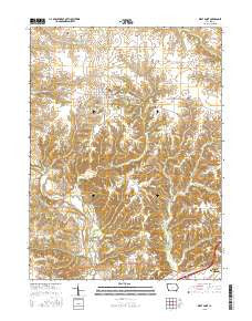West Point Iowa Current topographic map, 1:24000 scale, 7.5 X 7.5 Minute, Year 2015