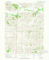 Williamstown Iowa Historical topographic map, 1:24000 scale, 7.5 X 7.5 Minute, Year 1965