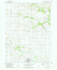 Winfield North Iowa Historical topographic map, 1:24000 scale, 7.5 X 7.5 Minute, Year 1981