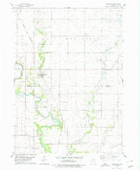 Woolstock Iowa Historical topographic map, 1:24000 scale, 7.5 X 7.5 Minute, Year 1978