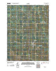 Zearing Iowa Historical topographic map, 1:24000 scale, 7.5 X 7.5 Minute, Year 2010