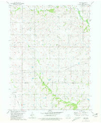 Zion Iowa Historical topographic map, 1:24000 scale, 7.5 X 7.5 Minute, Year 1981