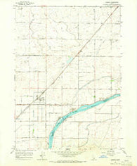 Acequia Idaho Historical topographic map, 1:24000 scale, 7.5 X 7.5 Minute, Year 1964