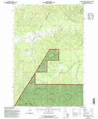 Alder Creek Flats Idaho Historical topographic map, 1:24000 scale, 7.5 X 7.5 Minute, Year 1994