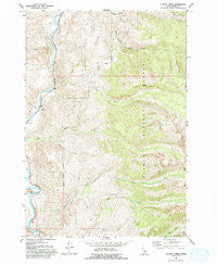 Allison Creek Idaho Historical topographic map, 1:24000 scale, 7.5 X 7.5 Minute, Year 1962