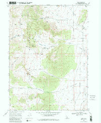 Almo Idaho Historical topographic map, 1:24000 scale, 7.5 X 7.5 Minute, Year 1968