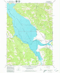 Alpine Wyoming Historical topographic map, 1:24000 scale, 7.5 X 7.5 Minute, Year 1966