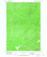 Anderson Butte Idaho Historical topographic map, 1:24000 scale, 7.5 X 7.5 Minute, Year 1966