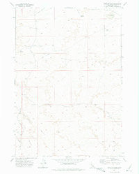 Antelope Flat Idaho Historical topographic map, 1:24000 scale, 7.5 X 7.5 Minute, Year 1972
