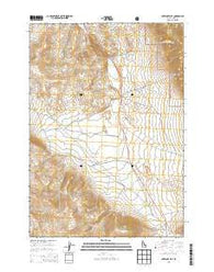Antelope Flat Idaho Current topographic map, 1:24000 scale, 7.5 X 7.5 Minute, Year 2013