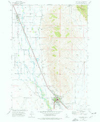 Arco North Idaho Historical topographic map, 1:24000 scale, 7.5 X 7.5 Minute, Year 1972
