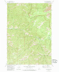 Atlanta West Idaho Historical topographic map, 1:24000 scale, 7.5 X 7.5 Minute, Year 1972