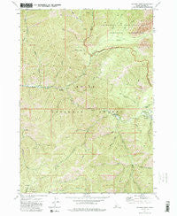 Atlanta West Idaho Historical topographic map, 1:24000 scale, 7.5 X 7.5 Minute, Year 1972