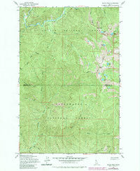 Bacon Peak Idaho Historical topographic map, 1:24000 scale, 7.5 X 7.5 Minute, Year 1963