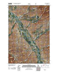 Baker Idaho Historical topographic map, 1:24000 scale, 7.5 X 7.5 Minute, Year 2011