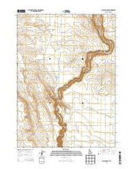 Balanced Rock Idaho Current topographic map, 1:24000 scale, 7.5 X 7.5 Minute, Year 2013