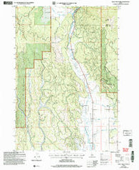 Bally Mountain Idaho Historical topographic map, 1:24000 scale, 7.5 X 7.5 Minute, Year 2004
