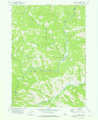Barber Flat Idaho Historical topographic map, 1:24000 scale, 7.5 X 7.5 Minute, Year 1972