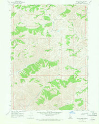 Baugh Creek SW Idaho Historical topographic map, 1:24000 scale, 7.5 X 7.5 Minute, Year 1967