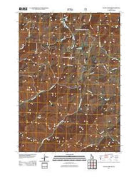 Baugh Creek SW Idaho Historical topographic map, 1:24000 scale, 7.5 X 7.5 Minute, Year 2011