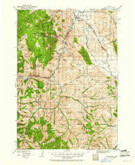 Bayhorse Idaho Historical topographic map, 1:125000 scale, 30 X 30 Minute, Year 1929