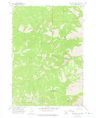 Bear Creek Point Idaho Historical topographic map, 1:24000 scale, 7.5 X 7.5 Minute, Year 1962
