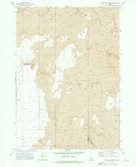 Bear Park West Idaho Historical topographic map, 1:24000 scale, 7.5 X 7.5 Minute, Year 1972