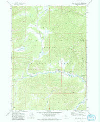 Bear Valley Mtn Idaho Historical topographic map, 1:24000 scale, 7.5 X 7.5 Minute, Year 1972