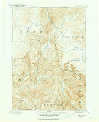 Bear Valley Idaho Historical topographic map, 1:125000 scale, 30 X 30 Minute, Year 1891