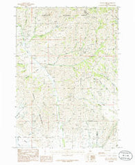 Beaver Creek Idaho Historical topographic map, 1:24000 scale, 7.5 X 7.5 Minute, Year 1986