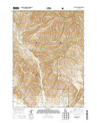 Beaver Creek Idaho Current topographic map, 1:24000 scale, 7.5 X 7.5 Minute, Year 2013
