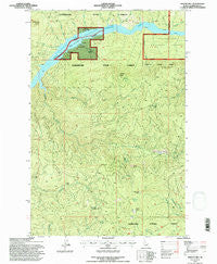 Bertha Hill Idaho Historical topographic map, 1:24000 scale, 7.5 X 7.5 Minute, Year 1994