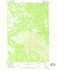 Big Cedar Idaho Historical topographic map, 1:24000 scale, 7.5 X 7.5 Minute, Year 1966
