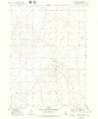 Big Foot Butte Idaho Historical topographic map, 1:24000 scale, 7.5 X 7.5 Minute, Year 1948