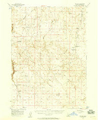 Big Hill Idaho Historical topographic map, 1:62500 scale, 15 X 15 Minute, Year 1956