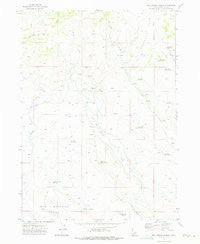 Big Springs Ranch Idaho Historical topographic map, 1:24000 scale, 7.5 X 7.5 Minute, Year 1972