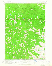 Black Mtn Idaho Historical topographic map, 1:24000 scale, 7.5 X 7.5 Minute, Year 1963