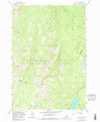 Black Tip Idaho Historical topographic map, 1:24000 scale, 7.5 X 7.5 Minute, Year 1963