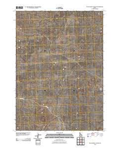 Black Ridge Crater Idaho Historical topographic map, 1:24000 scale, 7.5 X 7.5 Minute, Year 2010