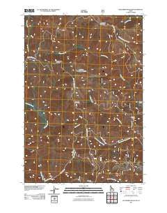 Blackbird Mountain Idaho Historical topographic map, 1:24000 scale, 7.5 X 7.5 Minute, Year 2011