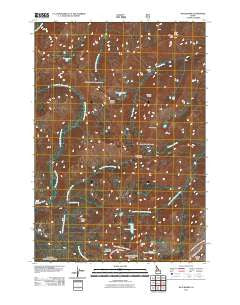Blackmare Idaho Historical topographic map, 1:24000 scale, 7.5 X 7.5 Minute, Year 2011