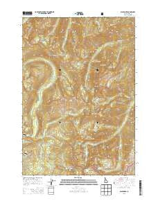 Blackmare Idaho Current topographic map, 1:24000 scale, 7.5 X 7.5 Minute, Year 2013