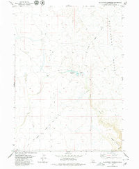 Blackstone Reservoir Idaho Historical topographic map, 1:24000 scale, 7.5 X 7.5 Minute, Year 1979