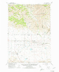 Blaine Idaho Historical topographic map, 1:62500 scale, 15 X 15 Minute, Year 1957