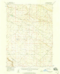 Blue Butte Idaho Historical topographic map, 1:62500 scale, 15 X 15 Minute, Year 1956