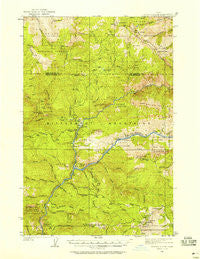 Boehls Butte Idaho Historical topographic map, 1:62500 scale, 15 X 15 Minute, Year 1936