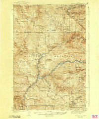 Boehls Butte Idaho Historical topographic map, 1:62500 scale, 15 X 15 Minute, Year 1943
