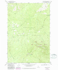 Boston Mountain Idaho Historical topographic map, 1:24000 scale, 7.5 X 7.5 Minute, Year 1977